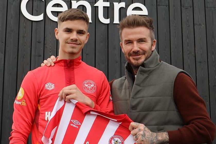Beckham fia a Brentfordban pallérozódhat tovább