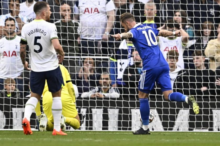 A Leicester City laposra verte a Tottenham Hotspurt