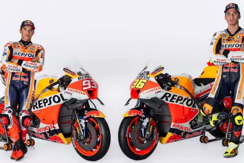 Itt a Repsol Honda új festése, ami a régi, csipetnyi változással