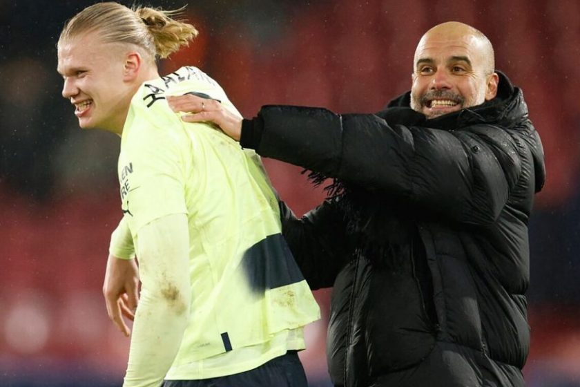 Guardiola leszidta Haalandot