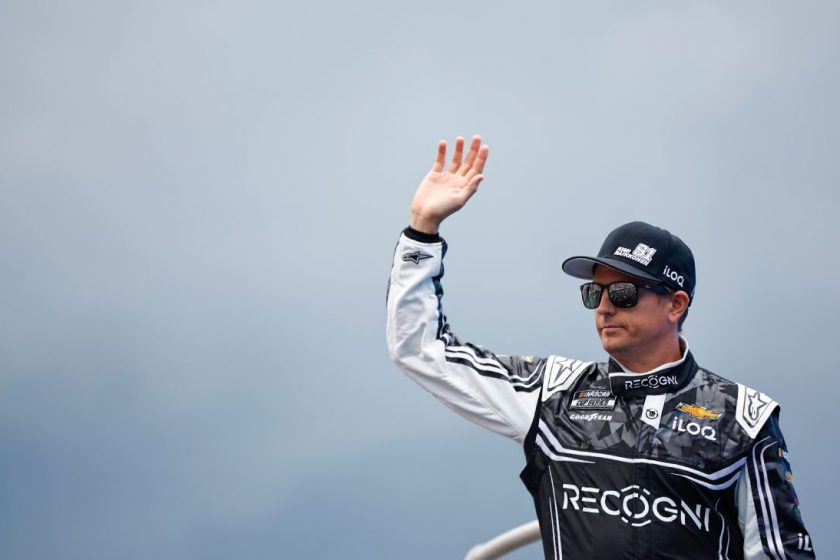 Kimi Räikkönen hétvégén újra a NASCAR-ban