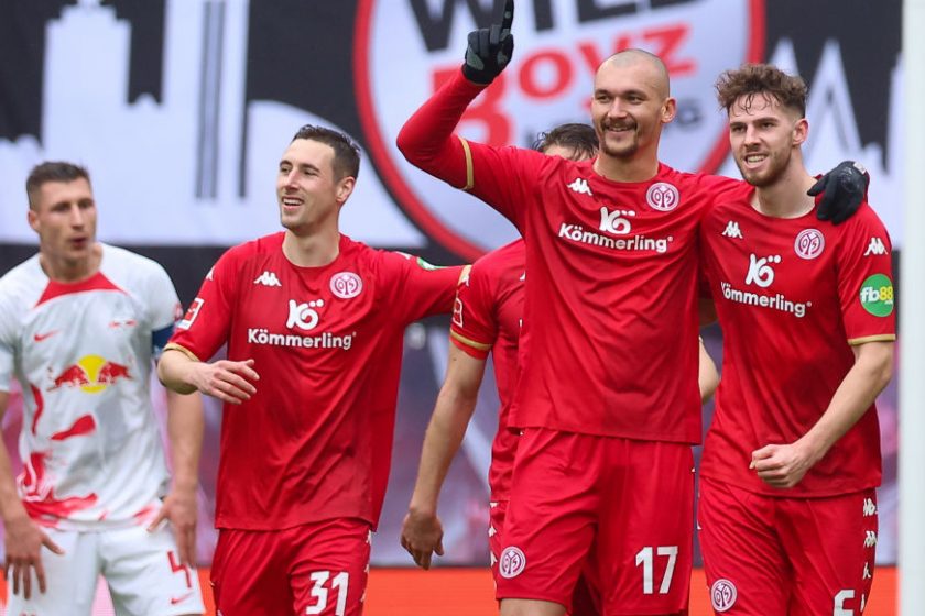 A Mainz nagyon megverte az RB Leipziget, ráadásul Lipcsében