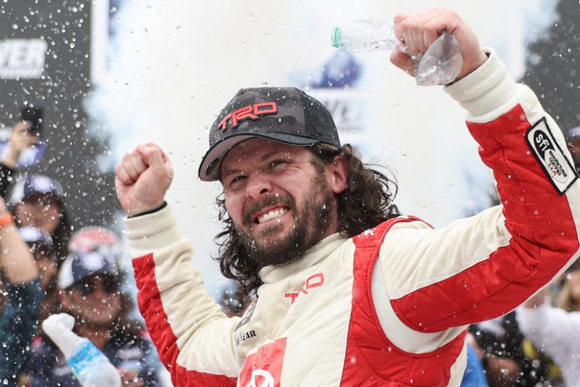 Ryan Truex letette névjegyét az Xfinityben