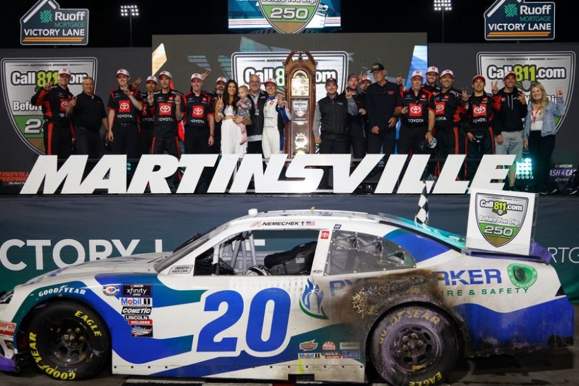 John Hunter Nemechek dominált az Xfinityben