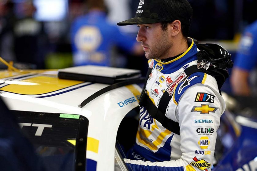 Chase Elliott elégedett a 10. hellyel