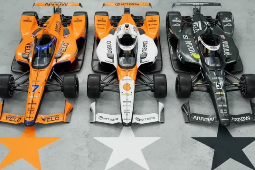 A McLaren pazar festésekkel indul az Indy 500-on