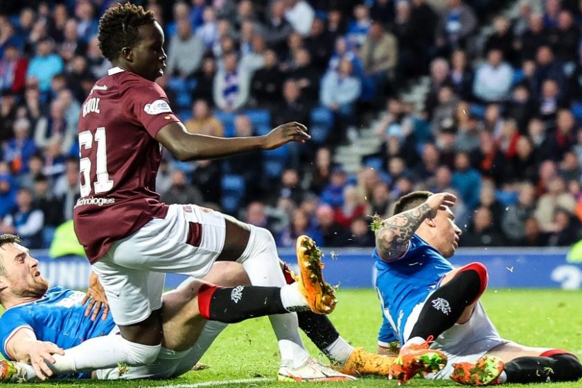 Pontot rabolt Glasgow-ból a Hearts