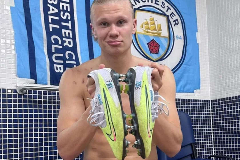 Erling Haaland update-elte stoplisait