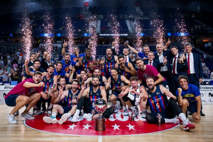 3/3, spanyol bajnok a Barcelona