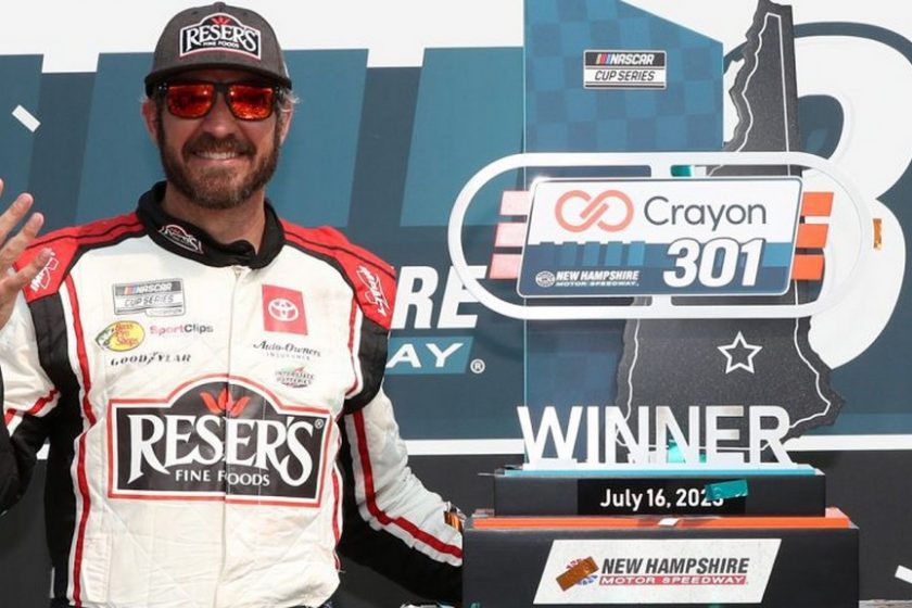 Martin Truex Jr. esélyt sem adott a többieknek New Hampshire-ben