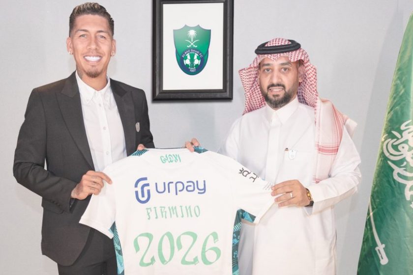 A Liverpoolból távozó Firmino is Szaúd-Arábiába írt alá
