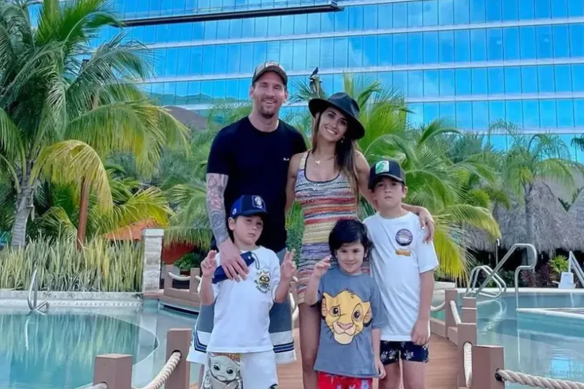 Messi landolt Floridában