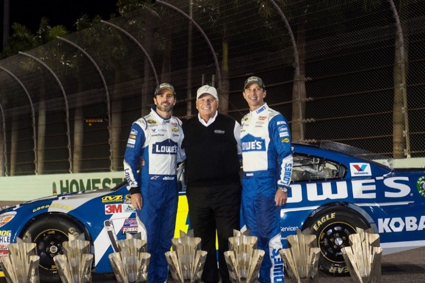 Jimmie Johnson bekerül a Hírességek Csarnokába